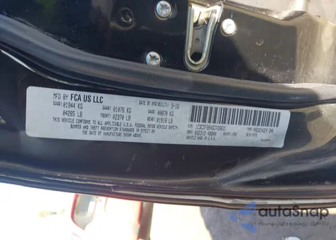 2016 Dodge Dart Sxt из США, поврежденный, VIN 1C3CDFBBXGD728631